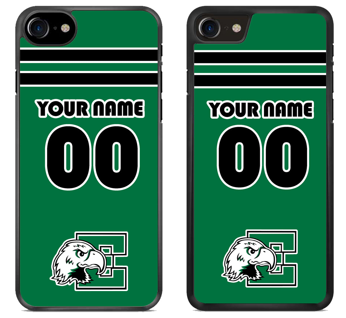 Custom Personalized Eastern Michigan Eagles iPhone SE 2020 | iPhone SE 2022 Case