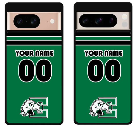 Custom Personalized Eastern Michigan Eagles Google Pixel 8 | 8 Pro Case