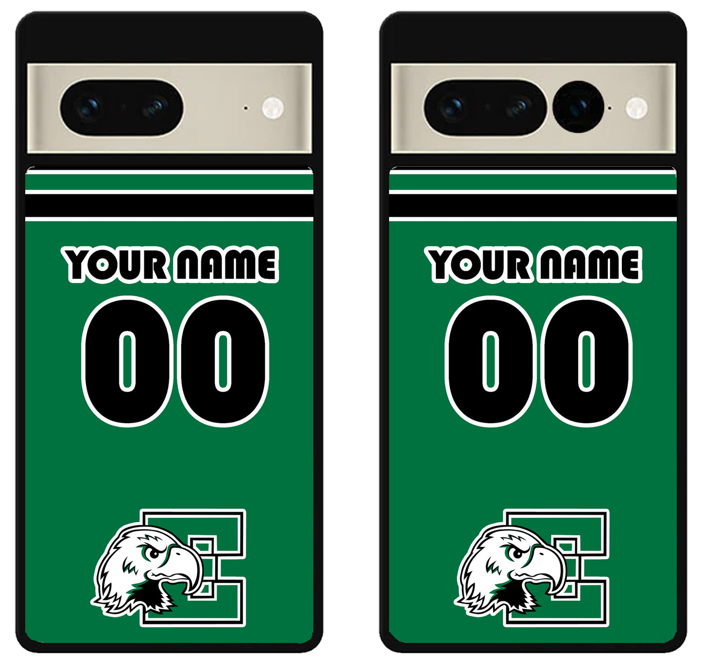 Custom Personalized Eastern Michigan Eagles Google Pixel 7 | 7 Pro Case