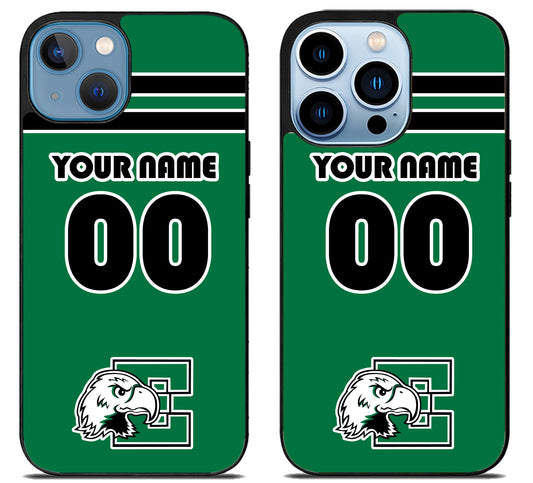 Custom Personalized Eastern Michigan Eagles iPhone 13 | 13 Mini | 13 Pro | 13 Pro Max Case