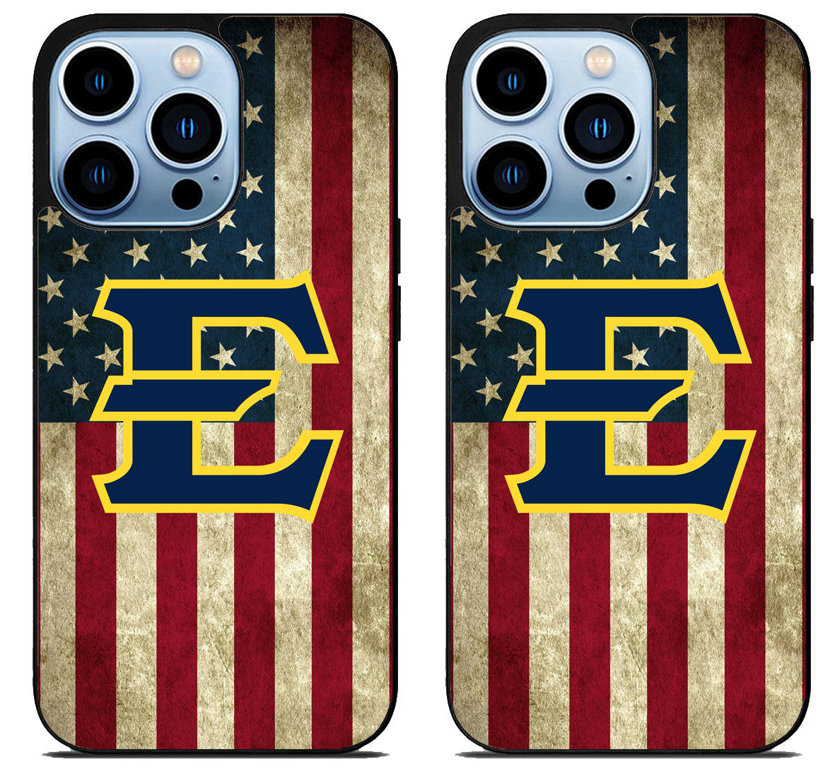 Eastern Tennessee State Buccaneers Flag iPhone 15 Pro | iPhone 15 Pro Max Case