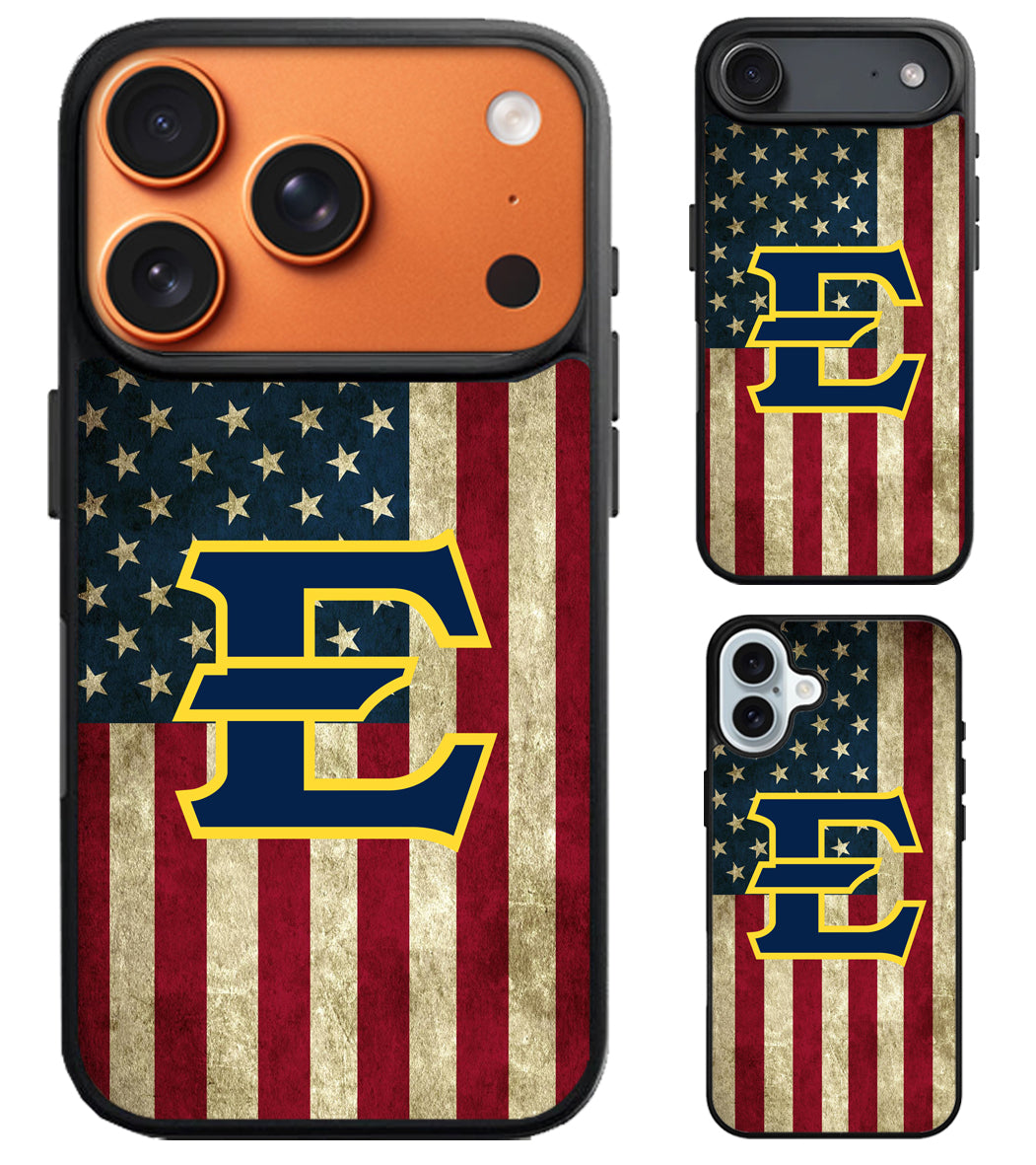 Eastern Tennessee State Buccaneers Flag iPhone Air | iPhone 17 | 17 Pro | 17 Pro Max Case