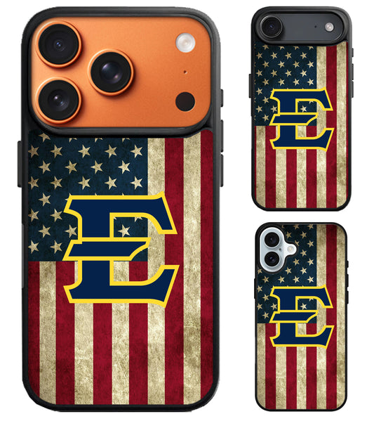 Eastern Tennessee State Buccaneers Flag iPhone Air | iPhone 17 | 17 Pro | 17 Pro Max Case
