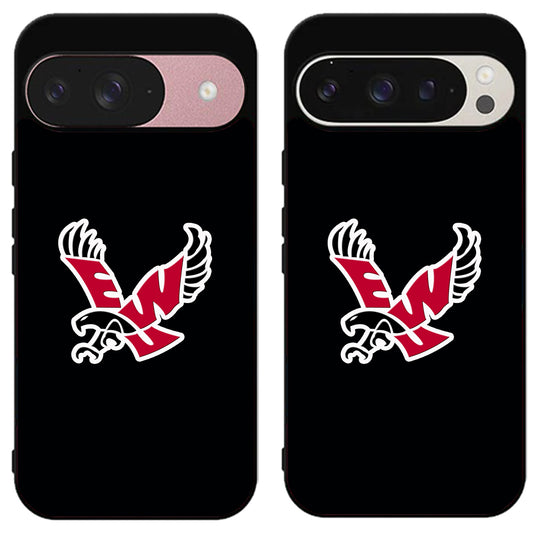 Eastern Washington Eagles Black Google Pixel 9 | 9 Pro | 9 Pro XL Case