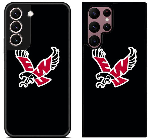 Eastern Washington Eagles Black Samsung Galaxy S22 | S22+ | S22 Ultra Case