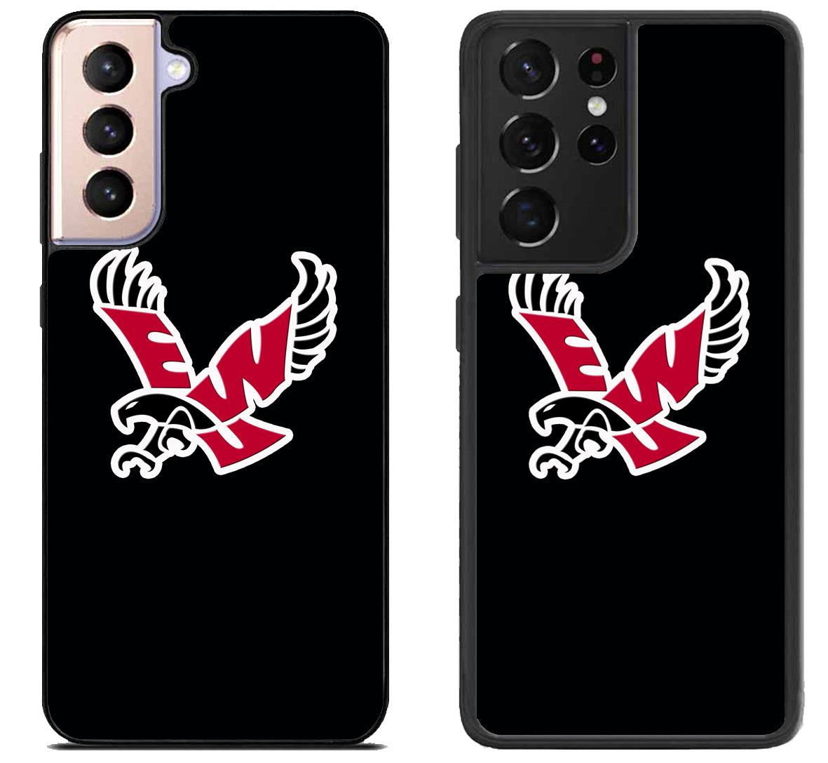 Eastern Washington Eagles Black Samsung Galaxy S21 | S21 FE | S21+ | S21 Ultra Case
