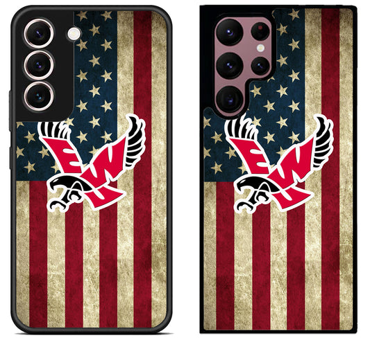 Eastern Washington Eagles Flag Samsung Galaxy S22 | S22+ | S22 Ultra Case