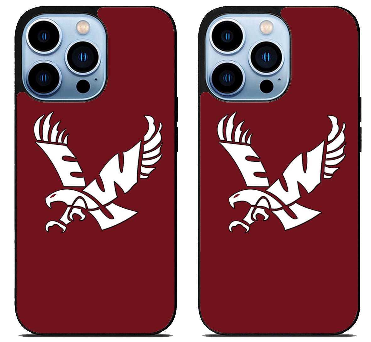 Eastern Washington Eagles Red White iPhone 15 Pro | iPhone 15 Pro Max Case