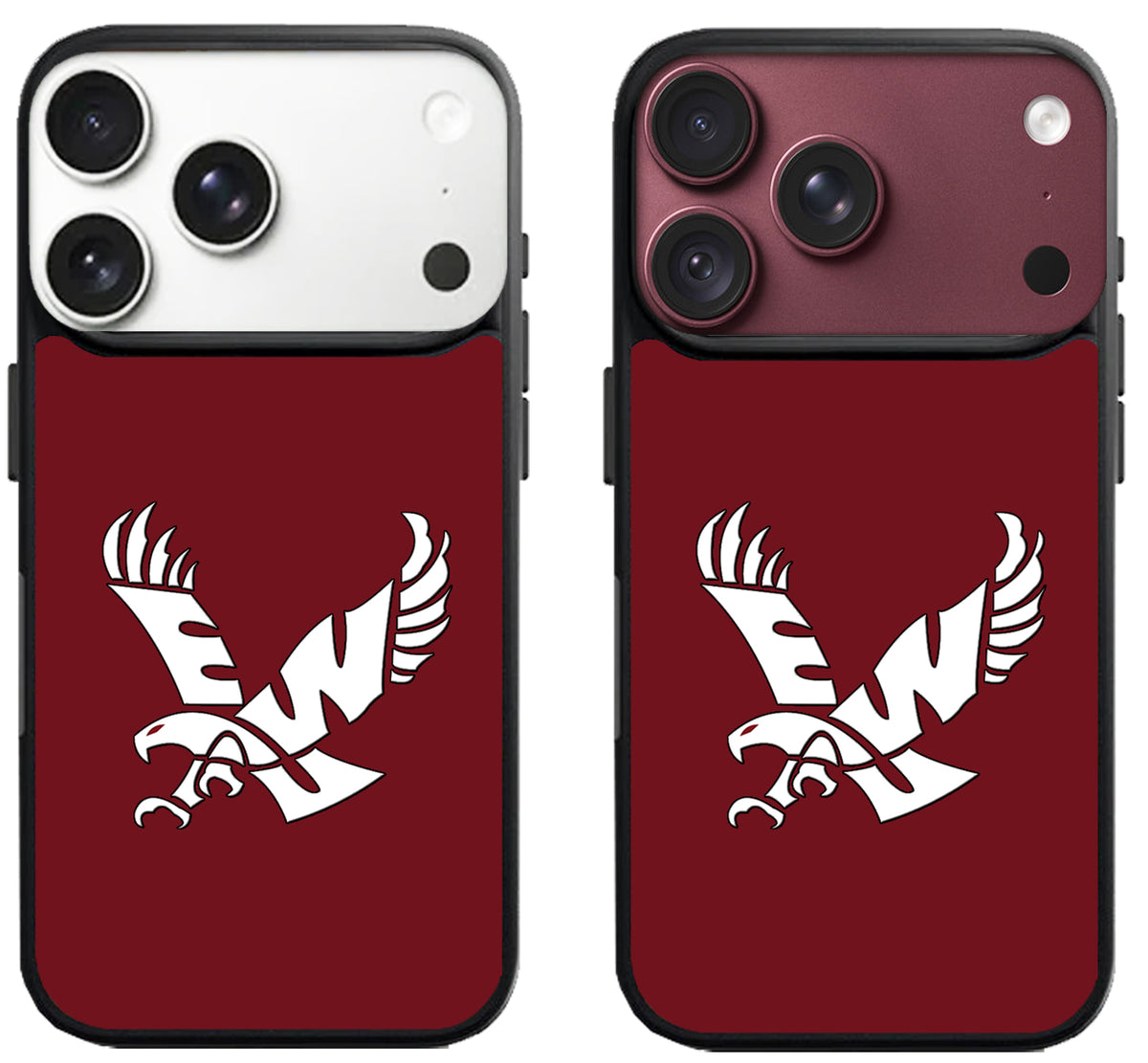 Eastern Washington Eagles Red White iPhone 18 Pro | 18 Pro Max Case