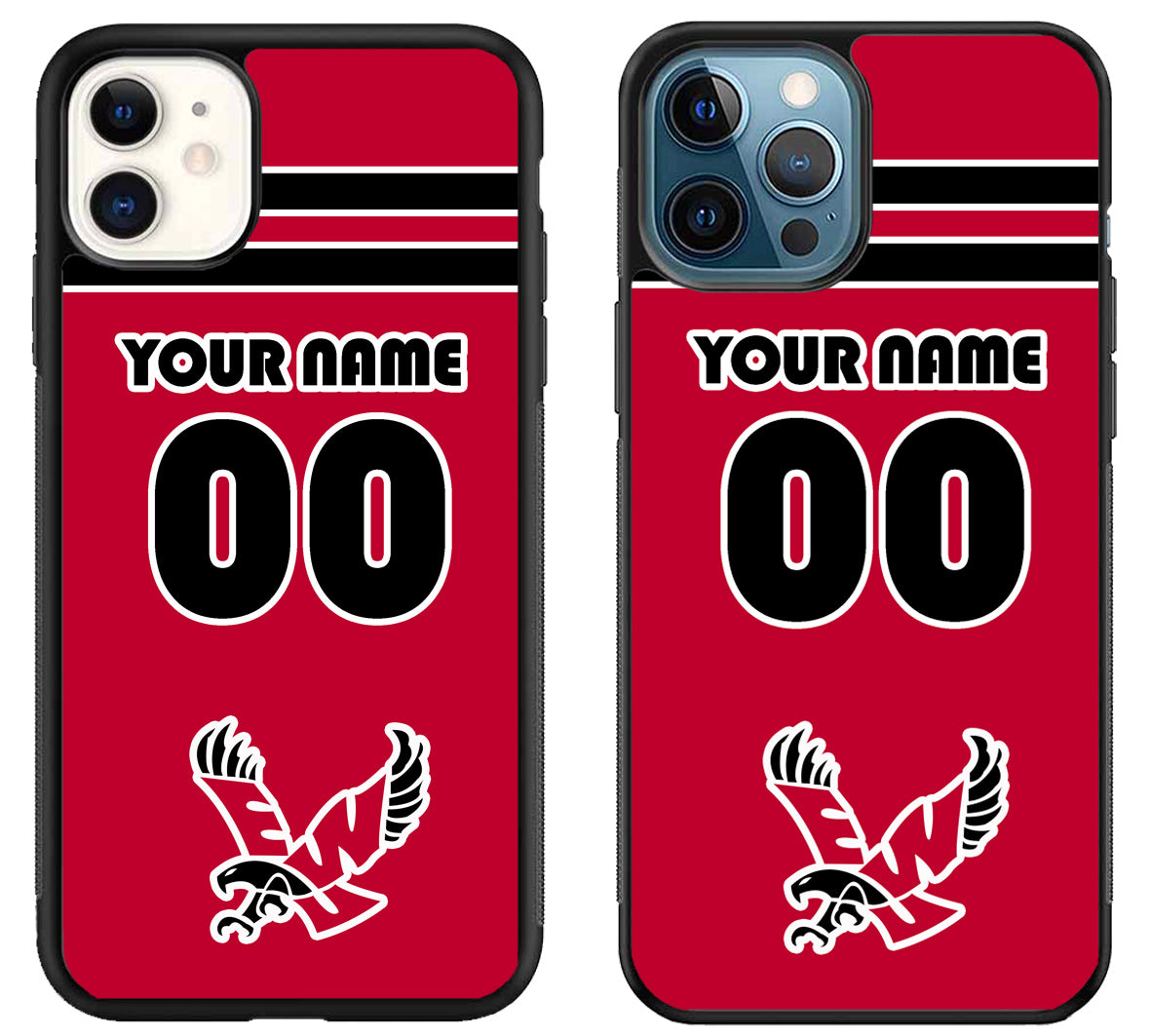 Custom Personalized Eastern Washington Eagles iPhone 11 | 11 Pro | 11 Pro Max Case