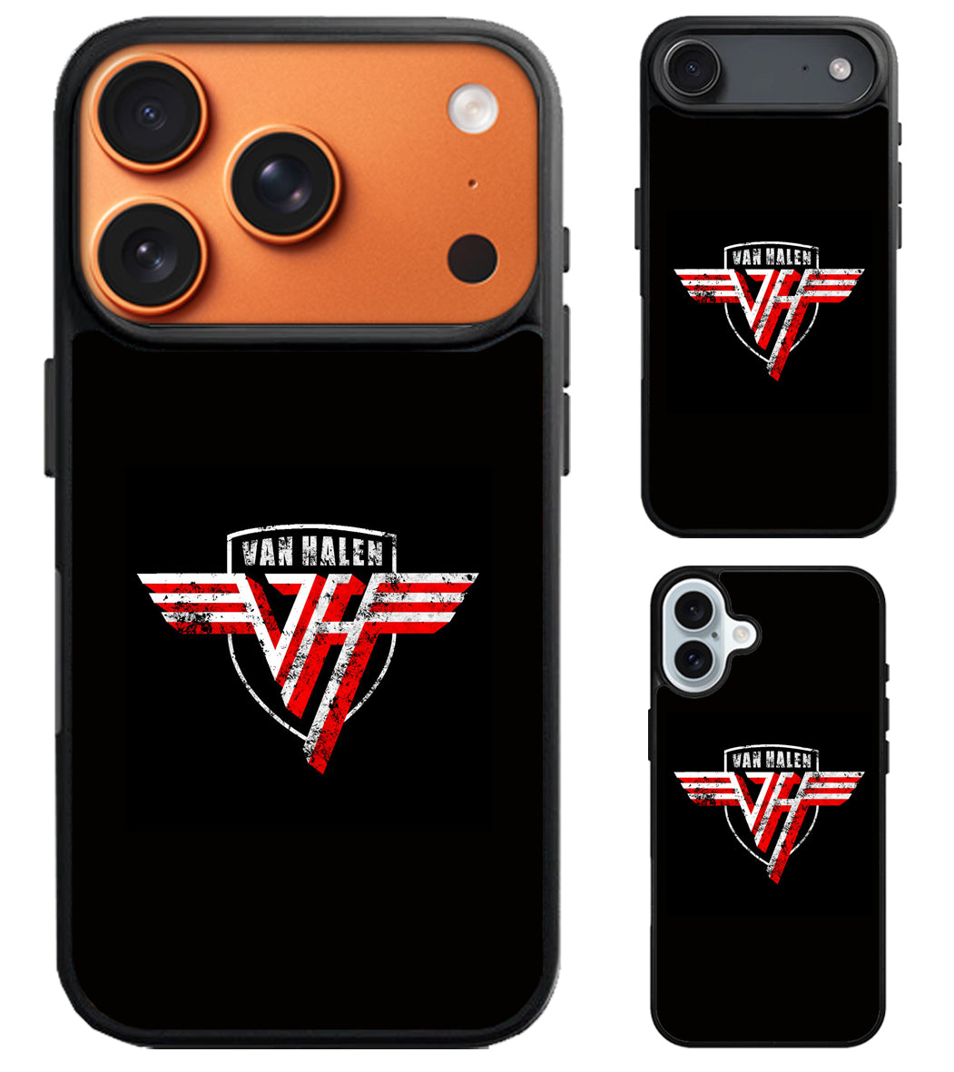Eddie Van Halen Logo iPhone Air | iPhone 17 | 17 Pro | 17 Pro Max Case