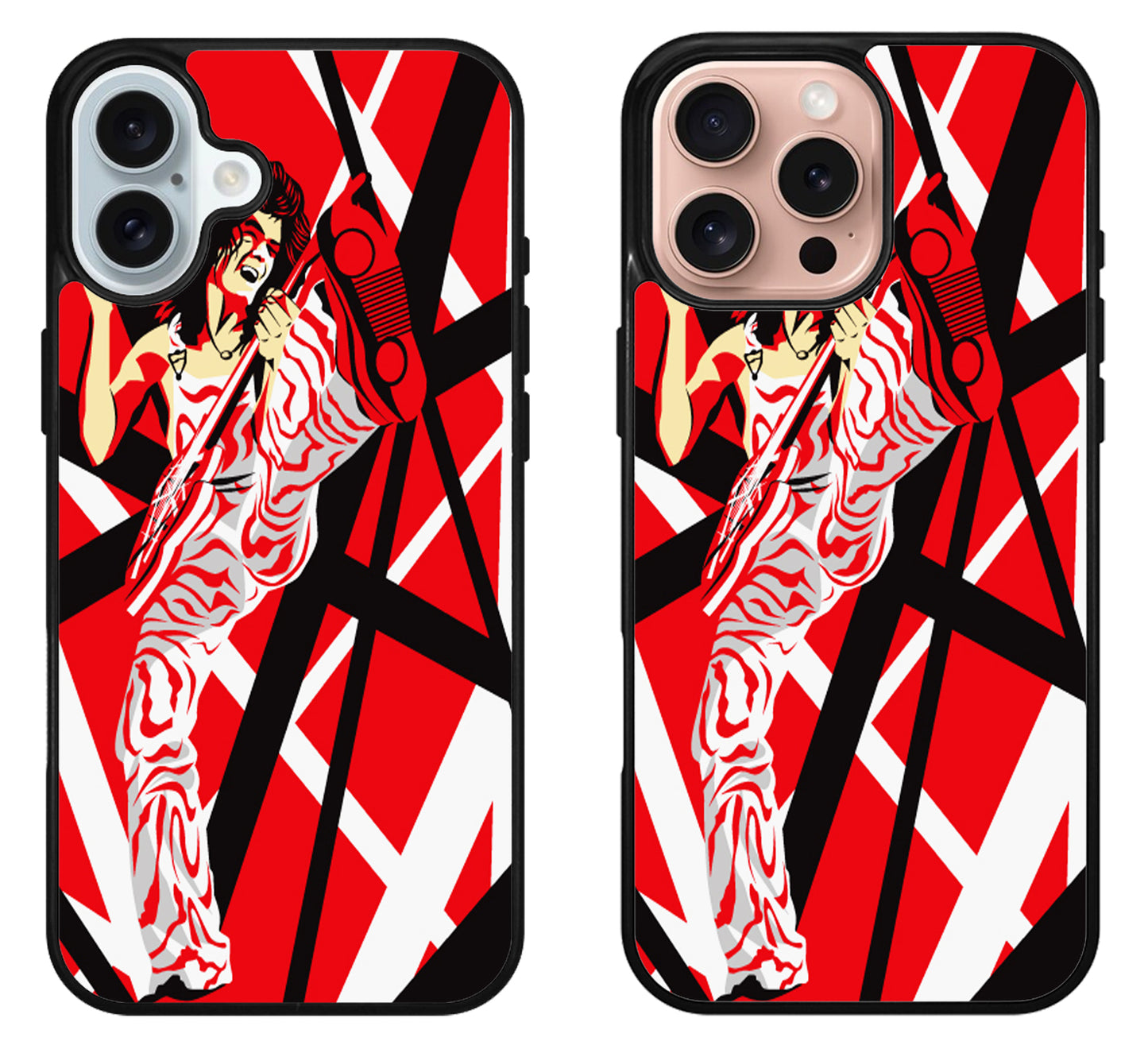 Eddie Van Halen Stylish iPhone 16 | 16 Plus | 16 Pro | 16 Pro Max Case
