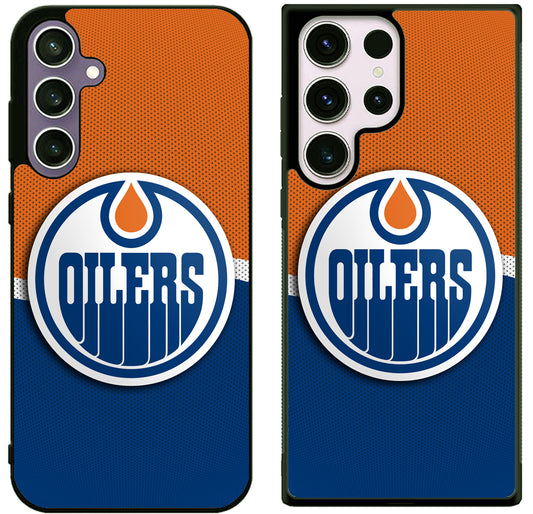 Edmonton Oilers Logo Samsung Galaxy S25 | S25 Edge | S25 FE | S25 Plus | S25 Ultra Case