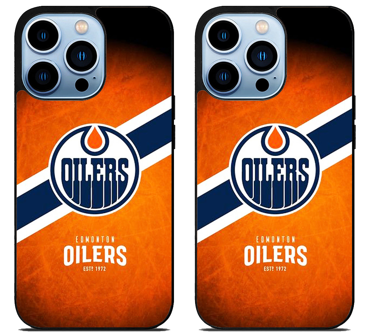 Edmonton Oilers Logo Cover iPhone 15 Pro | iPhone 15 Pro Max Case