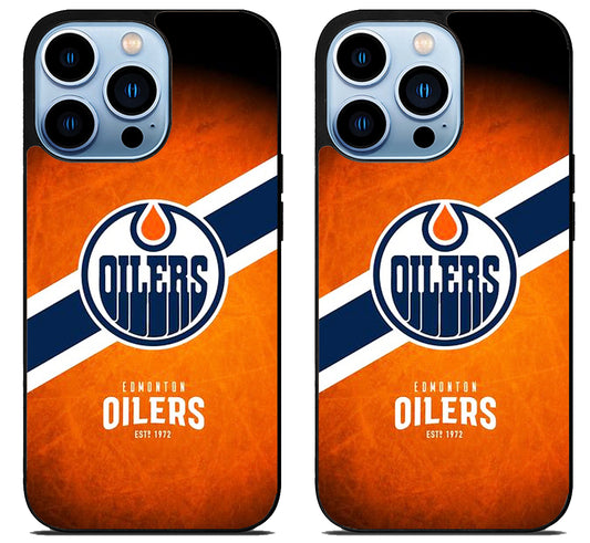 Edmonton Oilers Logo Cover iPhone 15 Pro | iPhone 15 Pro Max Case