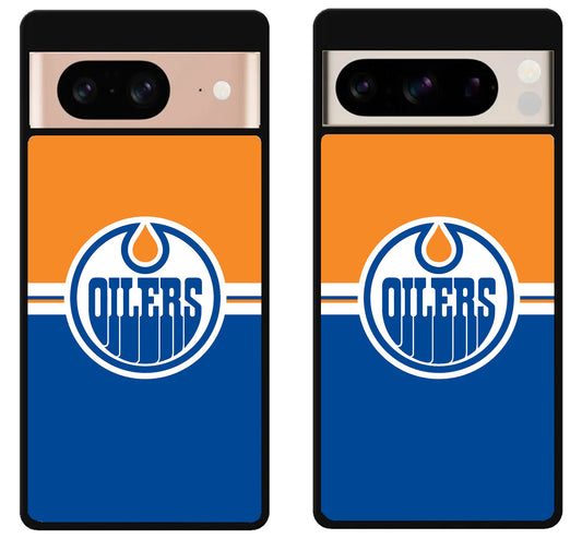 Edmonton Oilers Stripe Google Pixel 8 | 8 Pro Case