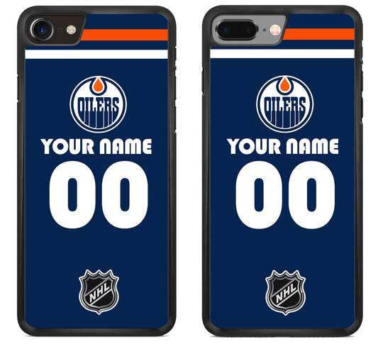 Custom Personalized Edmonton Oilers NHL iPhone 8 | 8 Plus Case