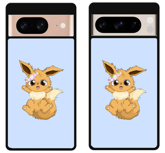 Eevee Cute pokemon Google Pixel 8 | 8 Pro Case