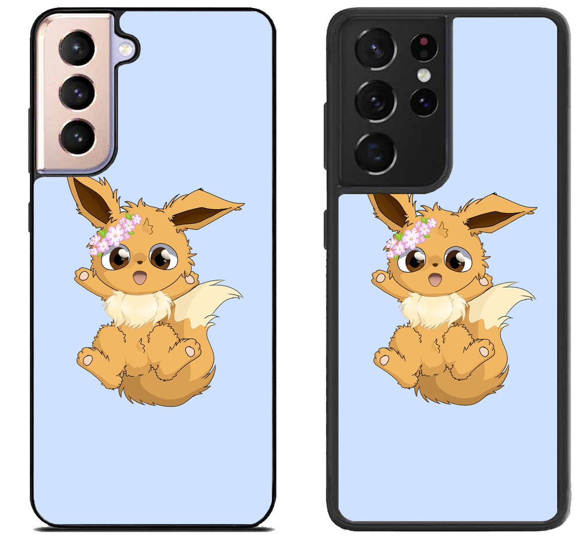 Eevee Cute pokemon Samsung Galaxy S21 | S21 FE | S21+ | S21 Ultra Case