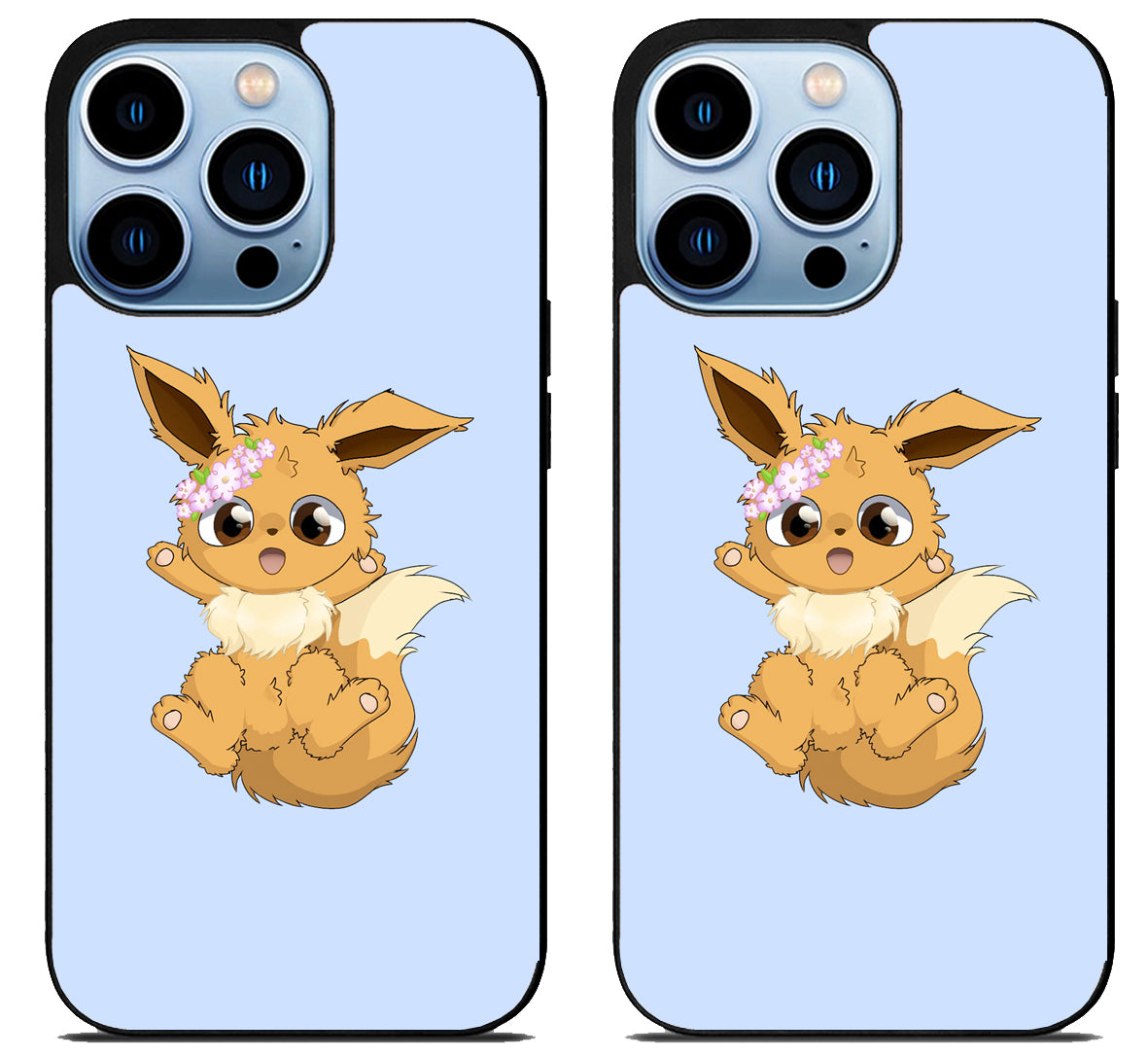 Eevee Cute pokemon iPhone 15 Pro | iPhone 15 Pro Max Case