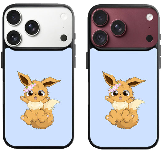 Eevee Cute pokemon iPhone 18 Pro | 18 Pro Max Case