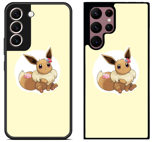 Eevee Pokemon Cover Samsung Galaxy S22 | S22+ | S22 Ultra Case