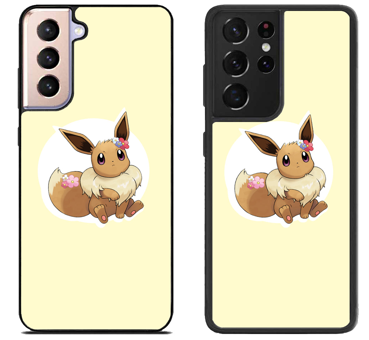 Eevee Pokemon Cover Samsung Galaxy S21 | S21 FE | S21+ | S21 Ultra Case
