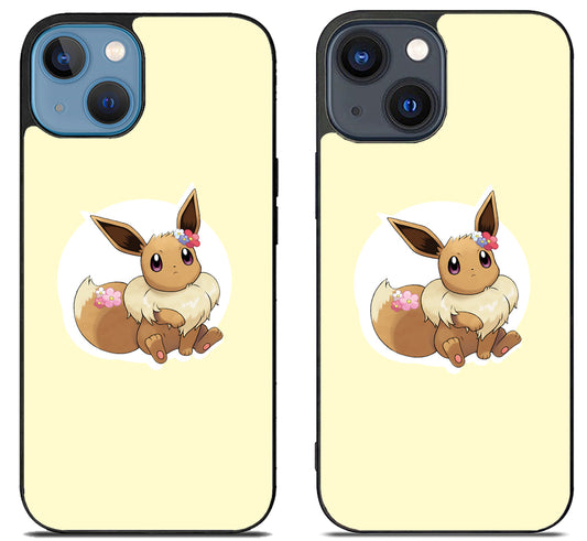 Eevee Pokemon Cover iPhone 15 | iPhone 15 Plus Case