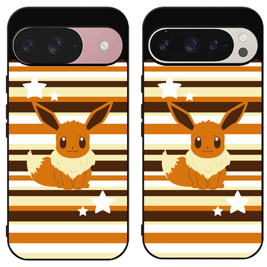 Eevee Pokemon Cute Google Pixel 9 | 9 Pro | 9 Pro XL Case