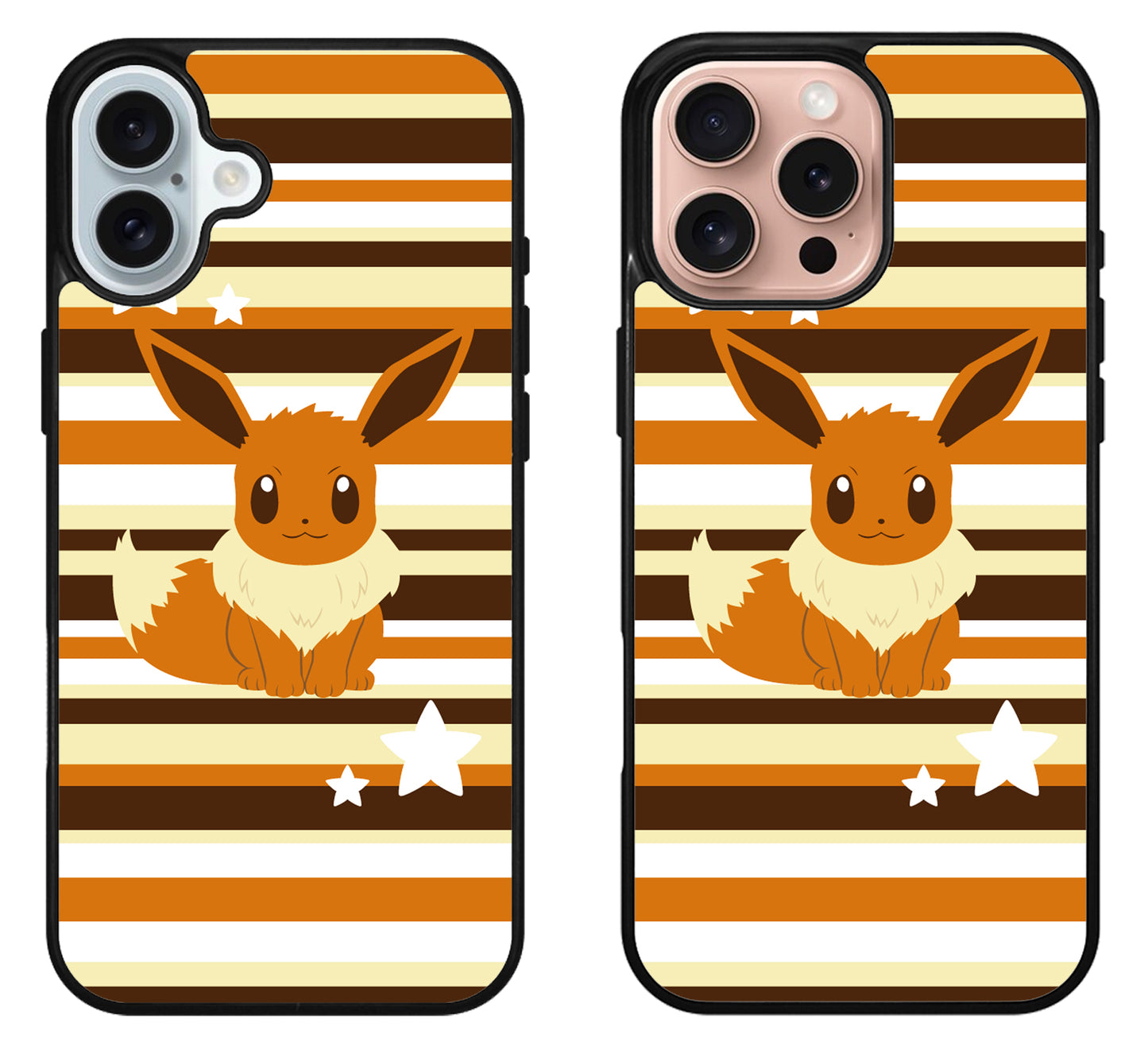 Eevee Pokemon Cute iPhone 16 | 16 Plus | 16 Pro | 16 Pro Max Case