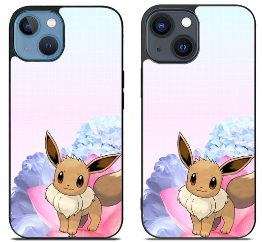 Eevee Pokemon Stylish iPhone 15 | iPhone 15 Plus Case