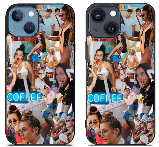 Emma Chamberlain Collage iPhone 15 | iPhone 15 Plus Case