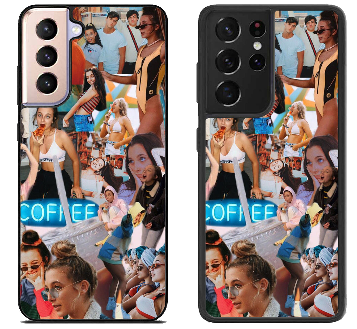 Emma Chamberlain Collage Samsung Galaxy S21 | S21 FE | S21+ | S21 Ultra Case