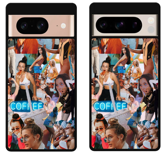 Emma Chamberlain Collage Google Pixel 8 | 8 Pro Case