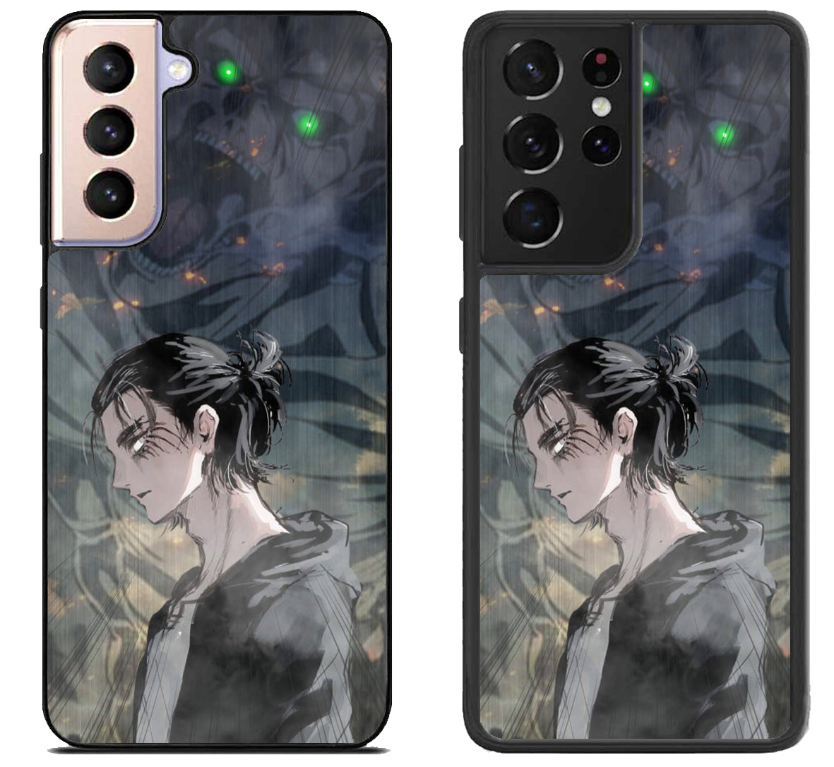 Eren yeager Attack on Titan Cool Samsung Galaxy S21 | S21 FE | S21+ | S21 Ultra Case