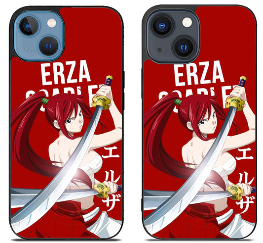 Erza Scarlet Fairy Tail Cute iPhone 15 | iPhone 15 Plus Case