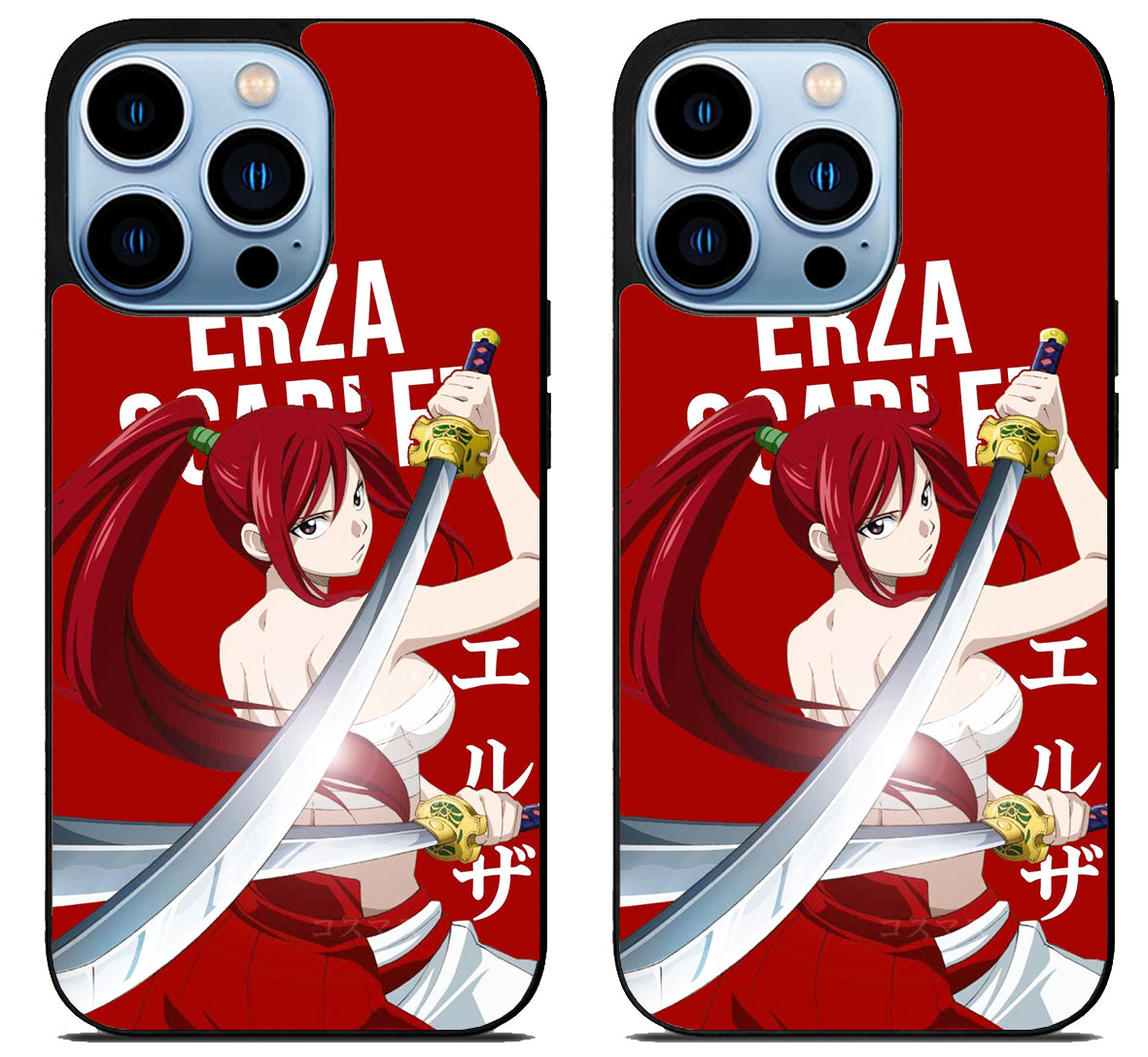 Erza Scarlet Fairy Tail Cute iPhone 15 Pro | iPhone 15 Pro Max Case