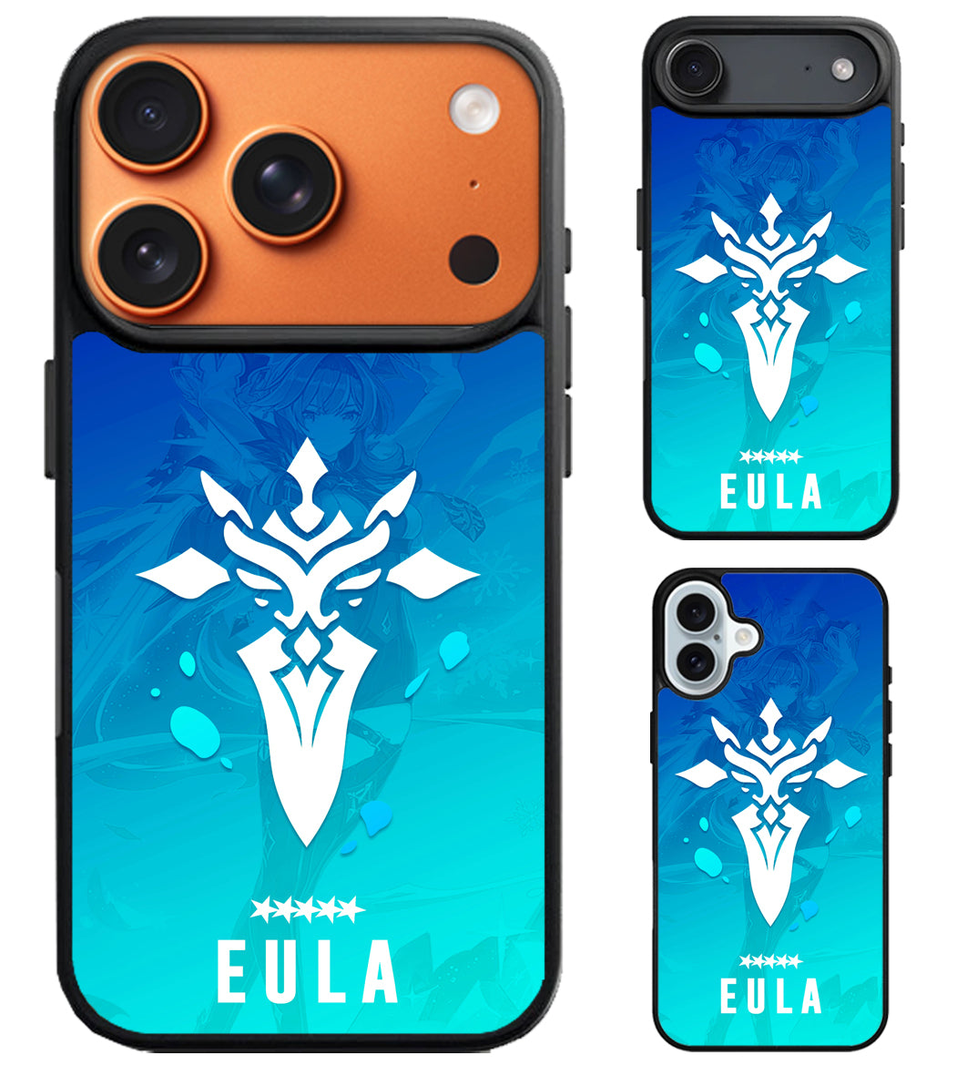 Eula Genshin Impact Logo iPhone Air | iPhone 17 | 17 Pro | 17 Pro Max Case