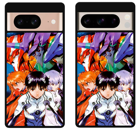 Evangelion Anime Wallpaper Google Pixel 8 | 8 Pro Case