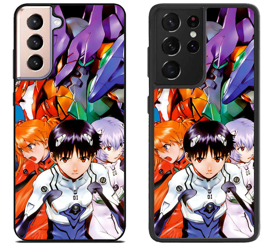 Evangelion Anime Wallpaper Samsung Galaxy S21 | S21 FE | S21+ | S21 Ultra Case