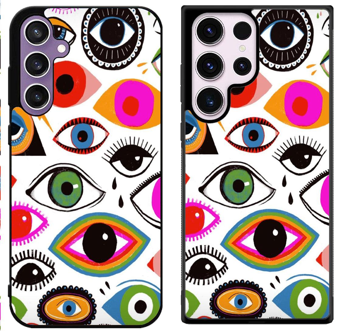 Evil Eye Charm Collage Samsung Galaxy S24 | S24+ | S24 Ultra Case