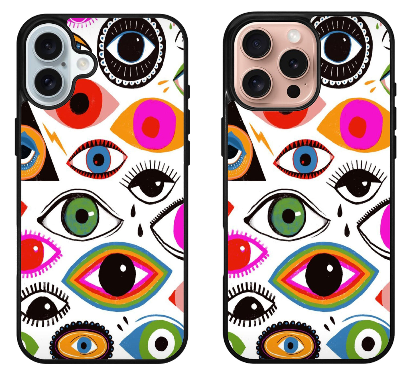 Evil Eye Charm Collage iPhone 16 | 16 Plus | 16 Pro | 16 Pro Max Case