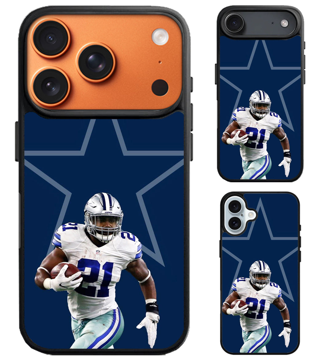 Ezekiel elliott Dallas Cowboys iPhone Air | iPhone 17 | 17 Pro | 17 Pro Max Case