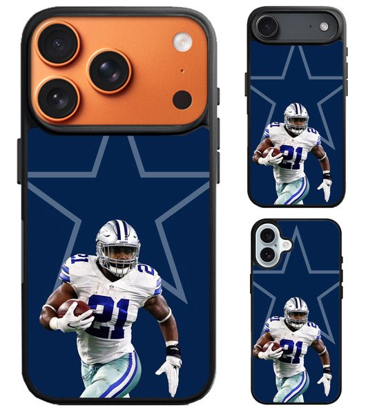 Ezekiel elliott Dallas Cowboys iPhone Air | iPhone 17 | 17 Pro | 17 Pro Max Case