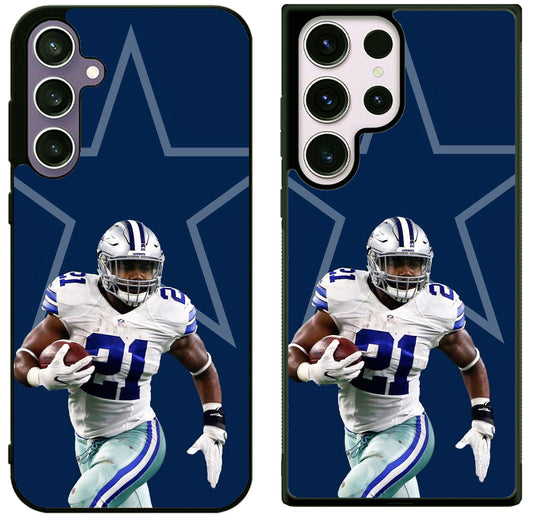 Ezekiel elliott Dallas Cowboys Samsung Galaxy S25 | S25 Edge | S25 FE | S25 Plus | S25 Ultra Case