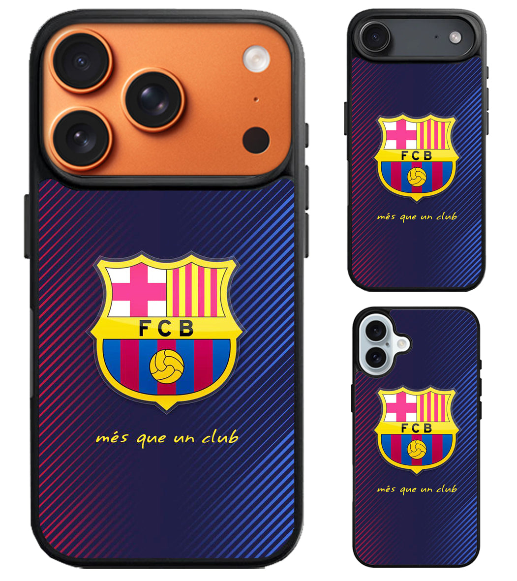 FC Barcelona Logo iPhone Air | iPhone 17 | 17 Pro | 17 Pro Max Case