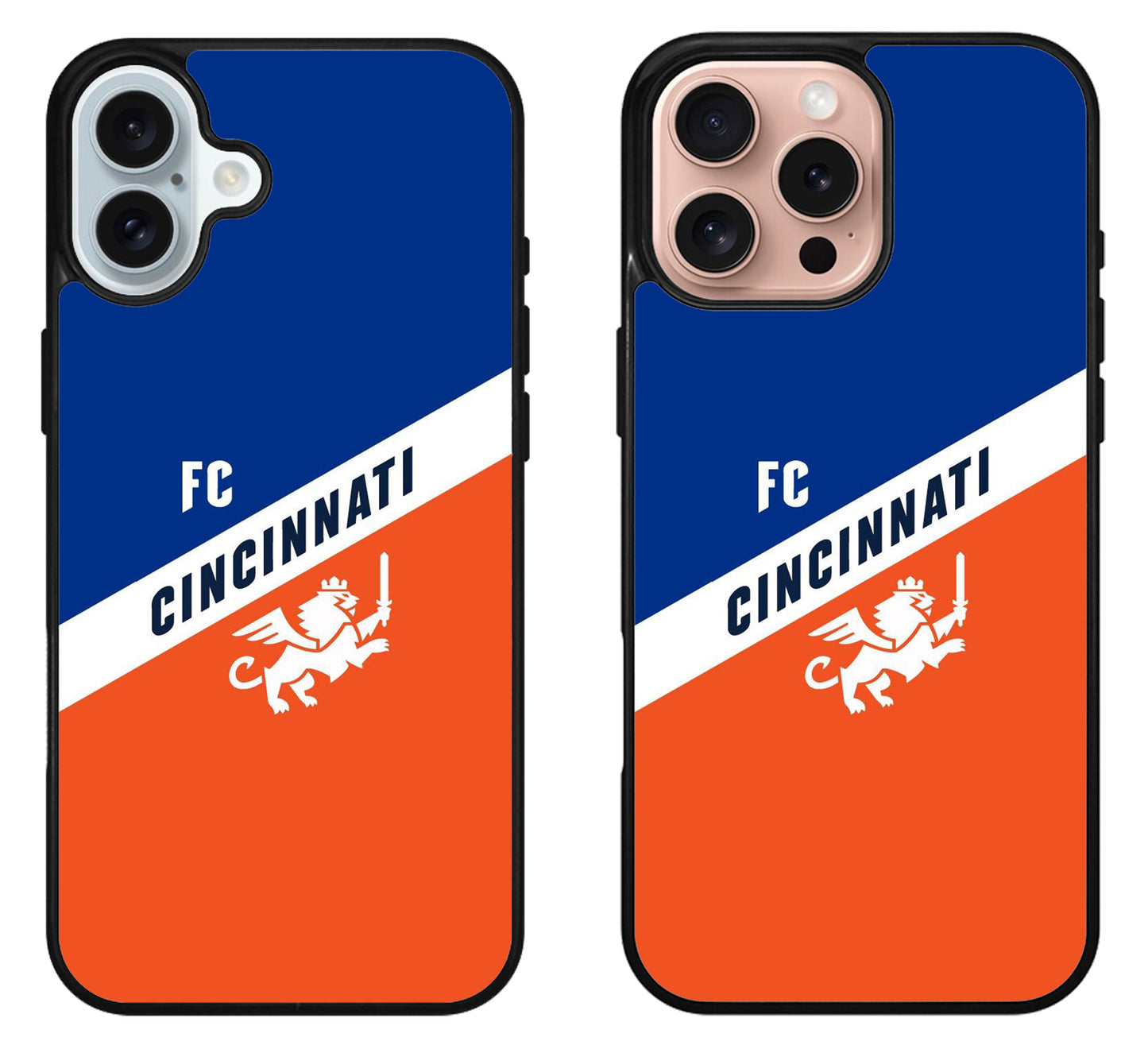 FC Cincinnati Color Stripe iPhone 16 | 16 Plus | 16 Pro | 16 Pro Max Case