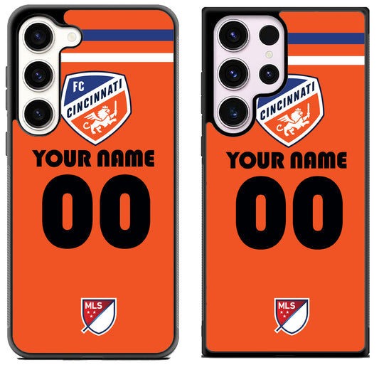 Custom Personalized FC Cincinnati MLS Samsung Galaxy S23 | S23+ | S23 Ultra Case