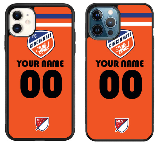 Custom Personalized FC Cincinnati MLS iPhone 11 | 11 Pro | 11 Pro Max Case