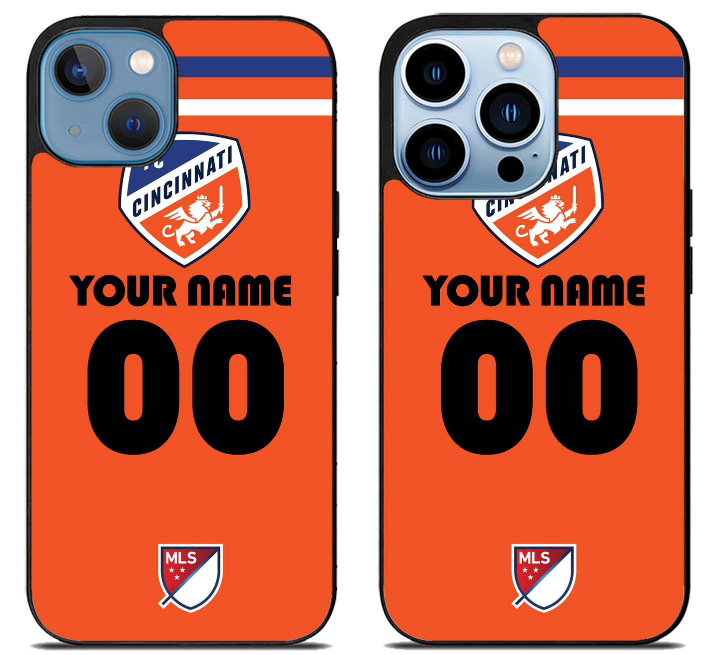 Custom Personalized FC Cincinnati MLS iPhone 13 | 13 Mini | 13 Pro | 13 Pro Max Case